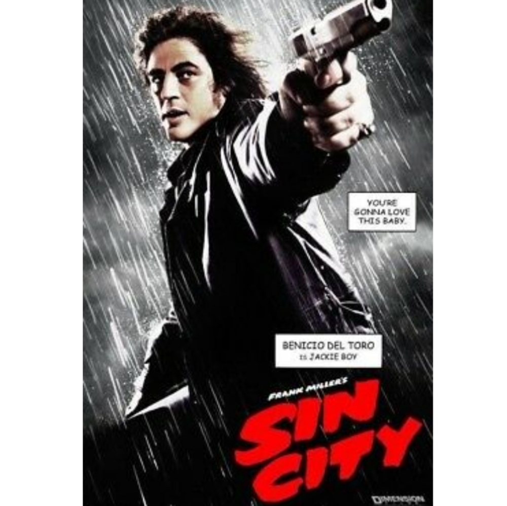 Jackie Boy Sin City 40" X 27"